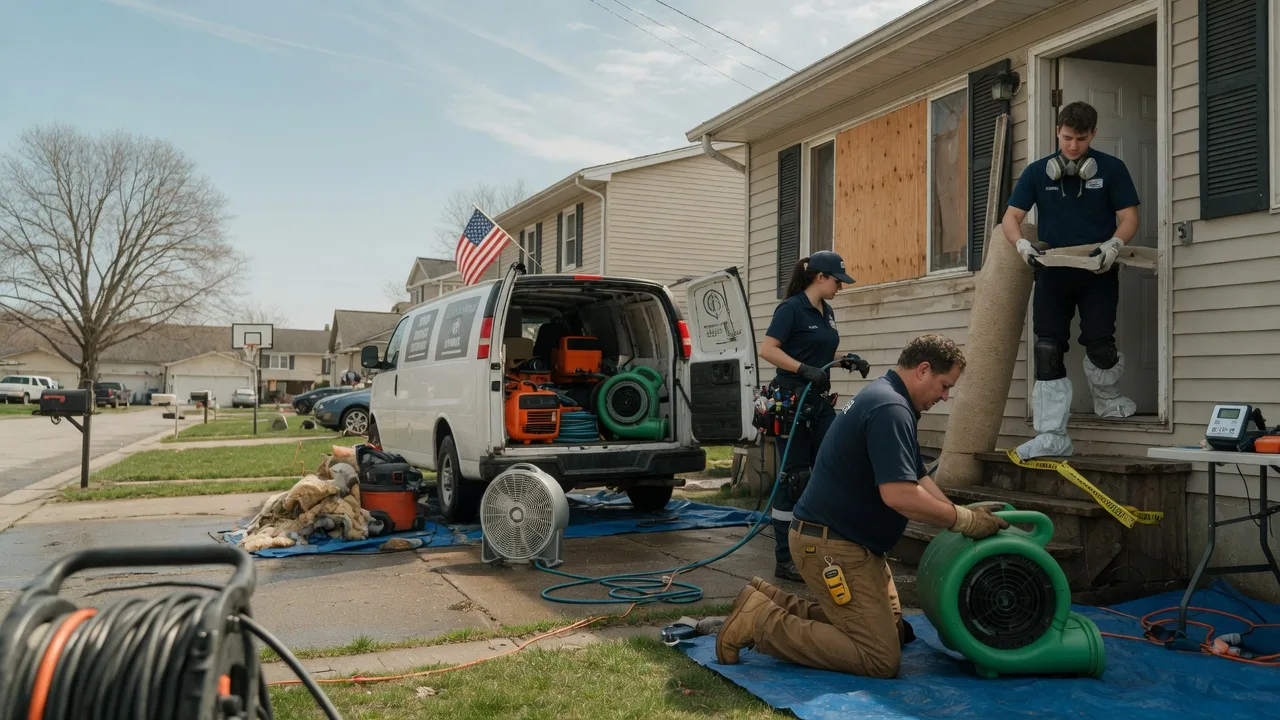 Water Damage Restoration in River, KY near me